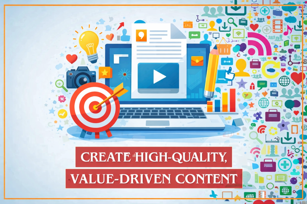 Create High-Quality, Value-Driven Content