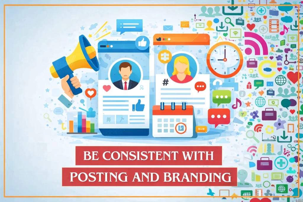 Be Consistent with Posting and Branding